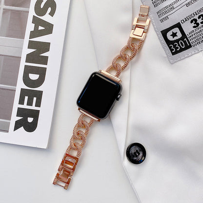 Classic Style Metal Chain Fashion Women's Watch Wrist Strap 9c9a6e75 4378 405c 96d6 6f5fc09e1fcf