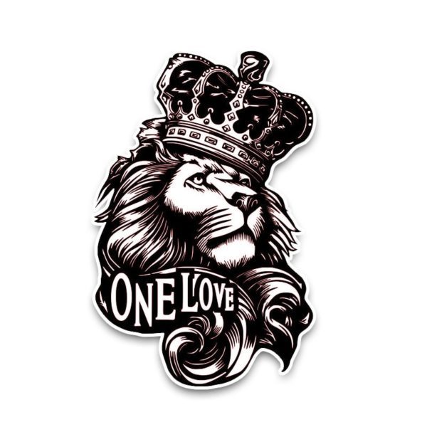 New One Lion Love Crown Graphic Car Body Sticker Color Difference Car Reflective Car Stickers 9ca3da4f 73fc 401b 9b61 a0aad5b