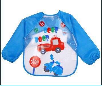 Children's Gown Long Sleeve Kids Waterproof Meal Baby Apron Painting Clothes Bib Protective Clothing 9ca58ef7 5c0a 4414 ace4 
