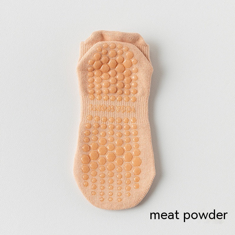 Women's Pure Cotton Non-slip Silicone Indoor Fitness Pilates Socks 9cafed58 7451 4acb 88e3 b81ca5aa14d4