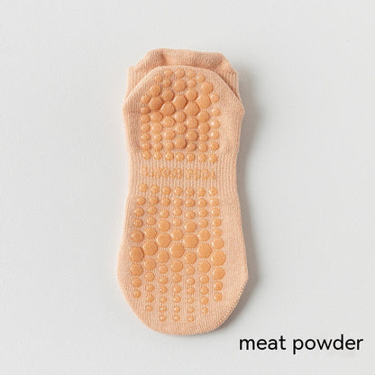 Women's Pure Cotton Non-slip Silicone Indoor Fitness Pilates Socks 9cafed58 7451 4acb 88e3 b81ca5aa14d4