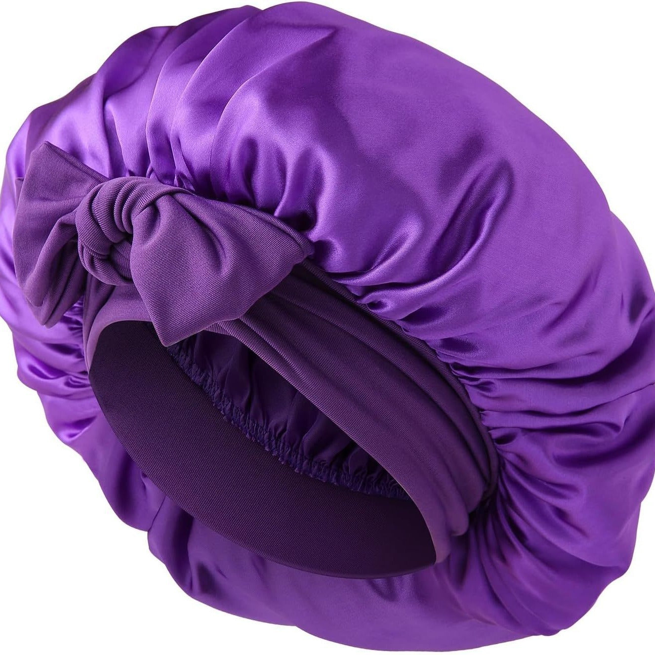 Satin Ribbon Round Bow Elastic Nightcap 9cb52fee 4fa2 4fed a13f 08460cf2dac8