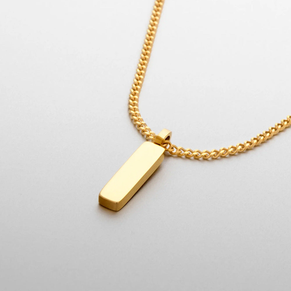 Cuban Link Chain Necklace Unique Design Light Luxury Clavicle Chain 9cd00877 0b91 4909 bc67 3ea921c826a9