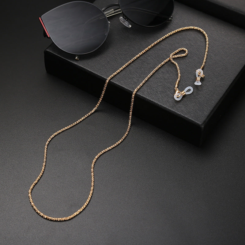 Simple Monochrome Glasses Chain Retro Personality 9cdc6184 9a37 424d 9fd6 72f6080b0003