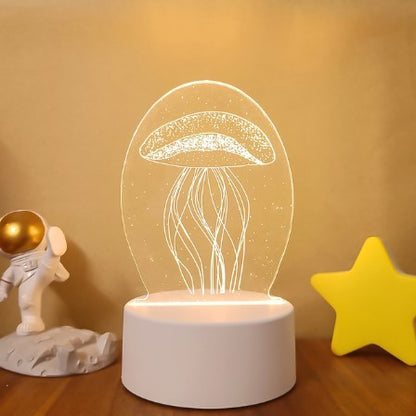 3D Lights Colorful Touch Remote Control LED Visual Lights - HD Wireless Product #25