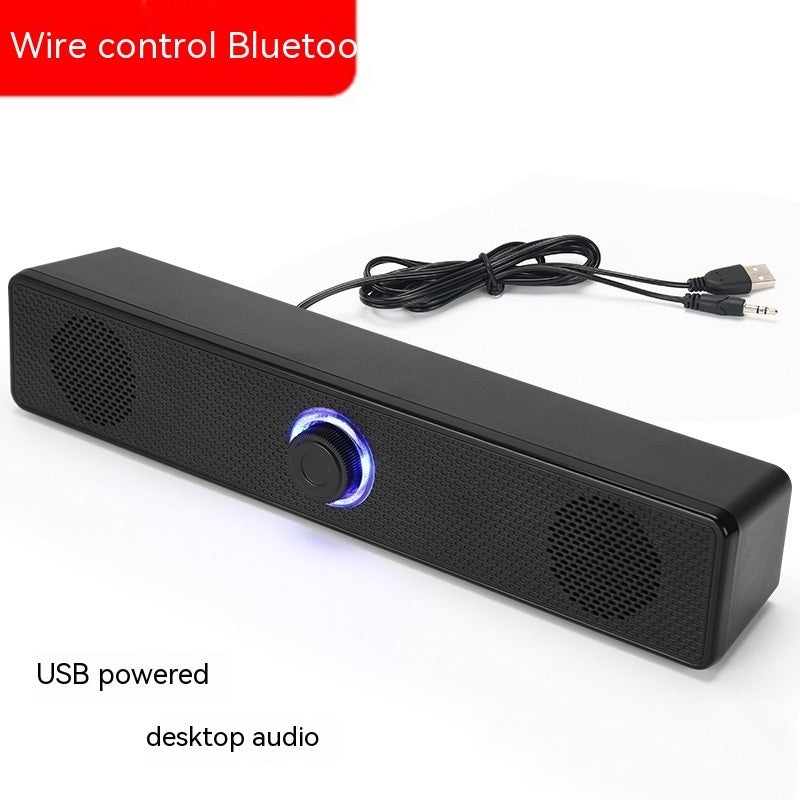 Strip Loudspeaker Home Desktop Computer Wired Speaker Mobile Phone Notebook Bluetooth Audio 9ce97984 02df 408d 84e2 0634eac07