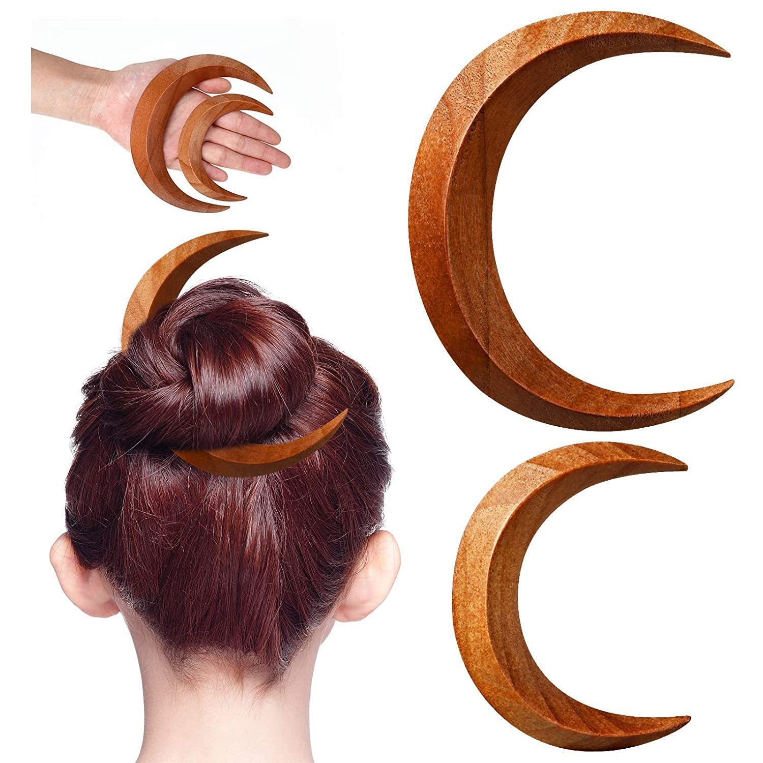 Moon Hairpin Crescent-shaped Hairpin Barrettes 9cea4abf f543 409f be93 a0f2bcb8c91a