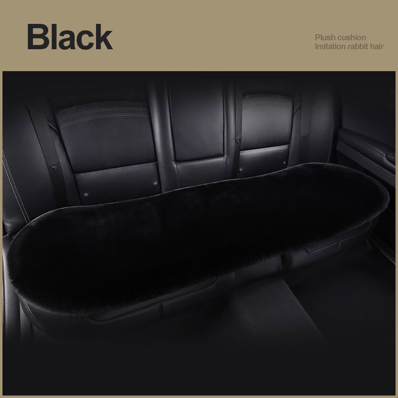 Car Seat Winter Plush Single Seat Square Cushion 9d09c547 ee98 457d 8a30 ee1796104c5c