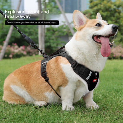 Pet Hand Holding Rope Vest-style Explosion-proof Reflective 9d2e0236 0b4b 4b80 b0b7 ff94f5ddf562