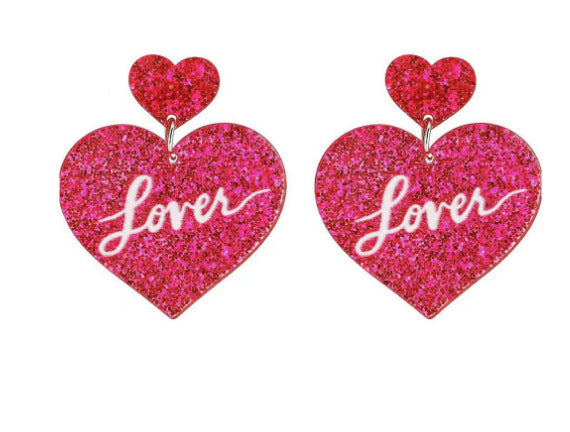Colorful Laser Color-changing Acrylic Exaggerated Earrings 9d350455 816a 4cc3 89b1 e7ad3df229d4