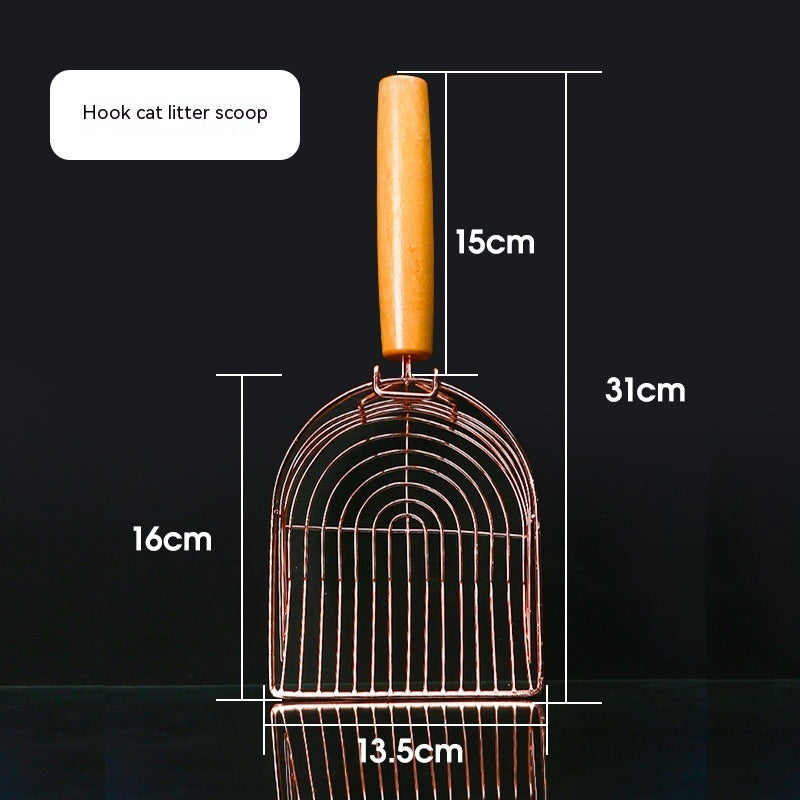 Household Fashion Simple Metal Cat Litter Scoop 9d3dbb4d 3ce8 483f bc4e bbde087f8f20