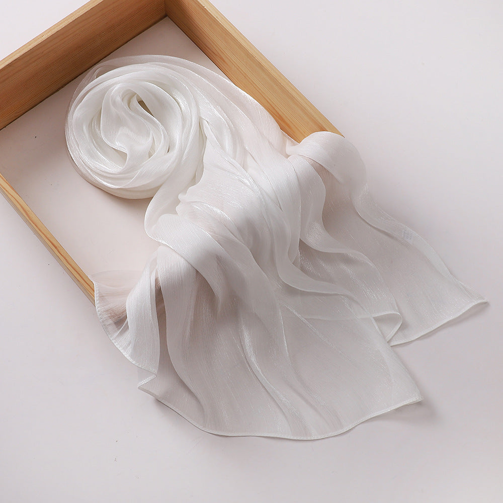 Breathable Cool Island Satin Smooth Silk Toe Scarf 9d3fb655 6f3a 4ff8 a506 3cd45517a611