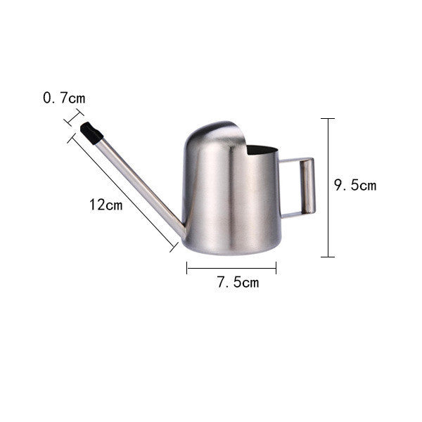 Stainless Steel Long Nozzle Watering Kettle Small 9d43e7bb 6c73 4e51 beae a9a2f77909db