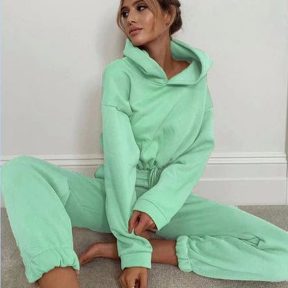 Jogging Suits For Women 2 Piece Sweatsuits Tracksuits Sexy Long Sleeve HoodieCasual Fitness Sportswear 9d4e2d9c d650 4b21 aeb
