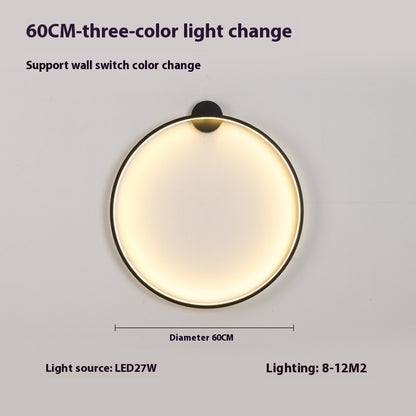 Minimalist Round Bedroom Bedside Lamp Wireless Living Room Sofa Background Wall Hotel Decorative Wall Lamp 9d696785 c523 4e5c