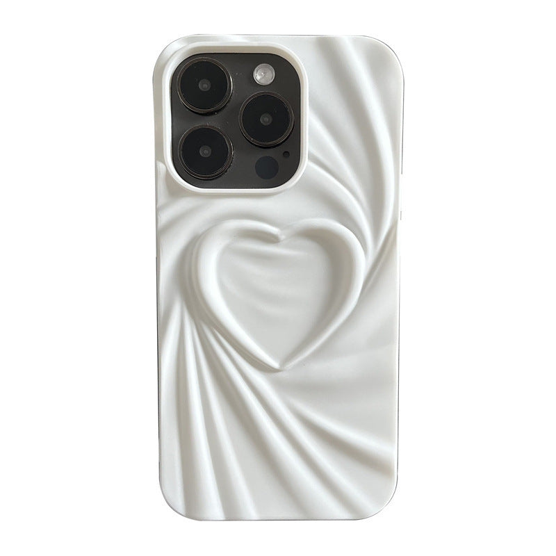 Creative Pleated Love Phone Case 9d863b3b 5b5f 4f4d ac29 7e9a76a0a8da