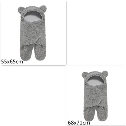 Lamb Plush Sleeping Bag Newborn Baby Swaddling Quilt 9da0f411 a0a0 4daa 8672 23ec3515a901