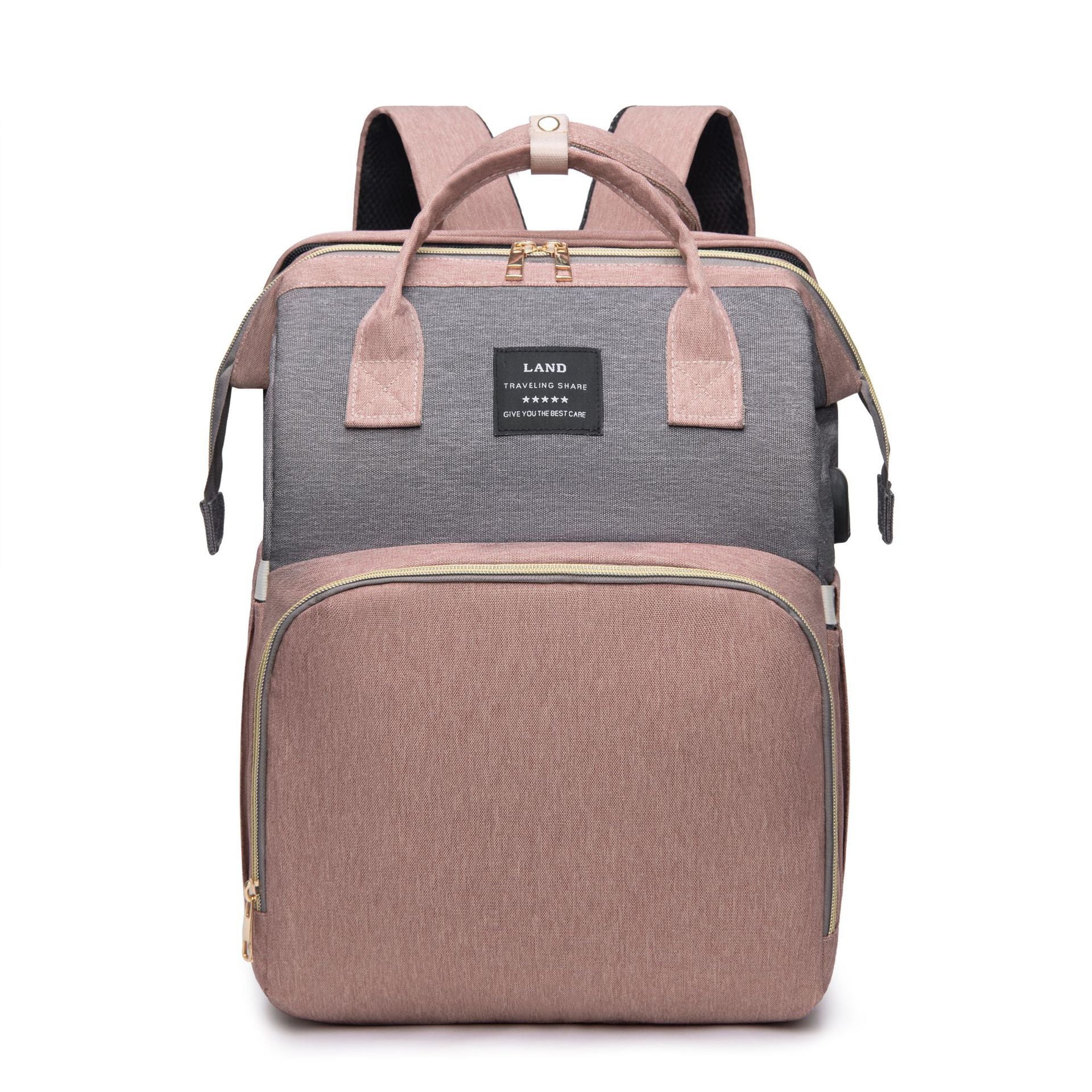 Multifunctional Folding Crib Large Capacity Backpack 9db1a187 e802 4fd2 acc6 be8baf0f8286