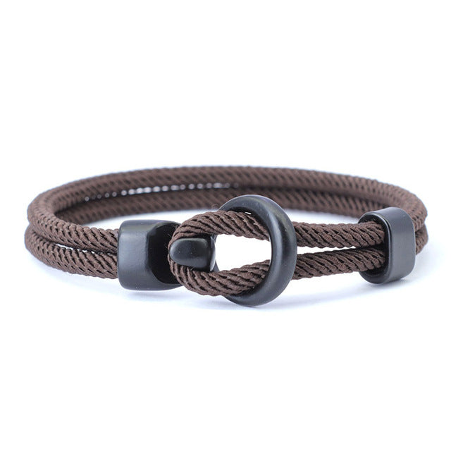 Fashion Rope Bracelet Men Double Layer Outdoor Camping 9dc8d8ae 9666 4ded ac3b 45e6466270f1