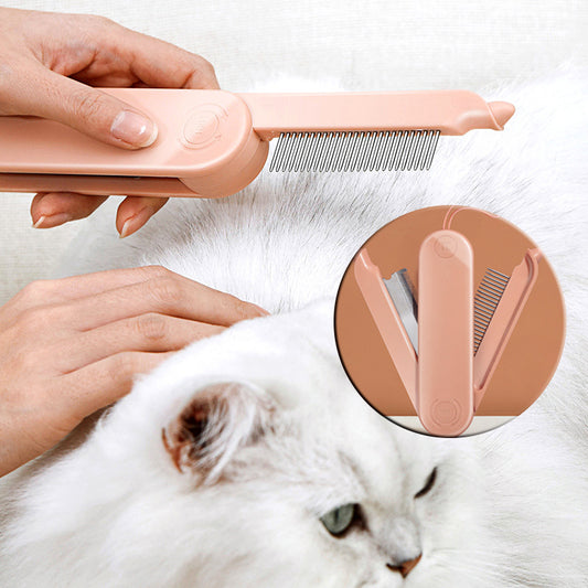 Pet Cat Dematting Comb Dog Grooming Styling Hair Removal Dense Teeth Massage Comb 9dce3682 9182 4dc8 9baa dfe0d635118f
