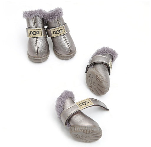 Dog Thick Snow Boots Keep Warm Teddy Autumn And Winter VIP Shoes 9dd68e76 a3a7 4e93 8f82 6c5b052127a8