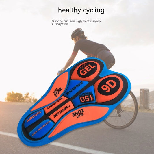 Summer Cycling Wear Pants Pads Outdoor Cycling Sweat Wicking Shock Absorption High-density Sponge Silicone Cushions 9de391eb 