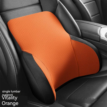 Memory Foam Three-dimensional Hydrophobic Lumbar Support Pillow Oil-proof Light Luxury Comfortable Breathable Car Automotive 