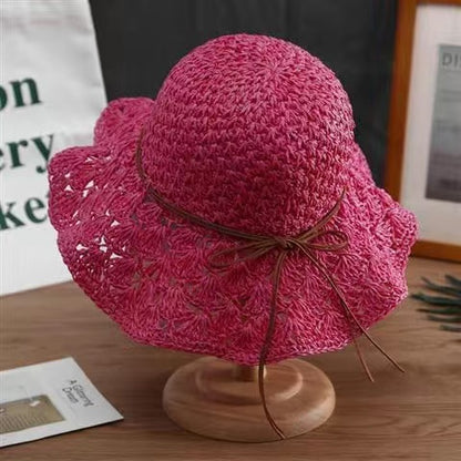 Fashionable Handmade Crochet Straw Hat 9e3aa956 1bba 42ab 8495 88f4774ec10c