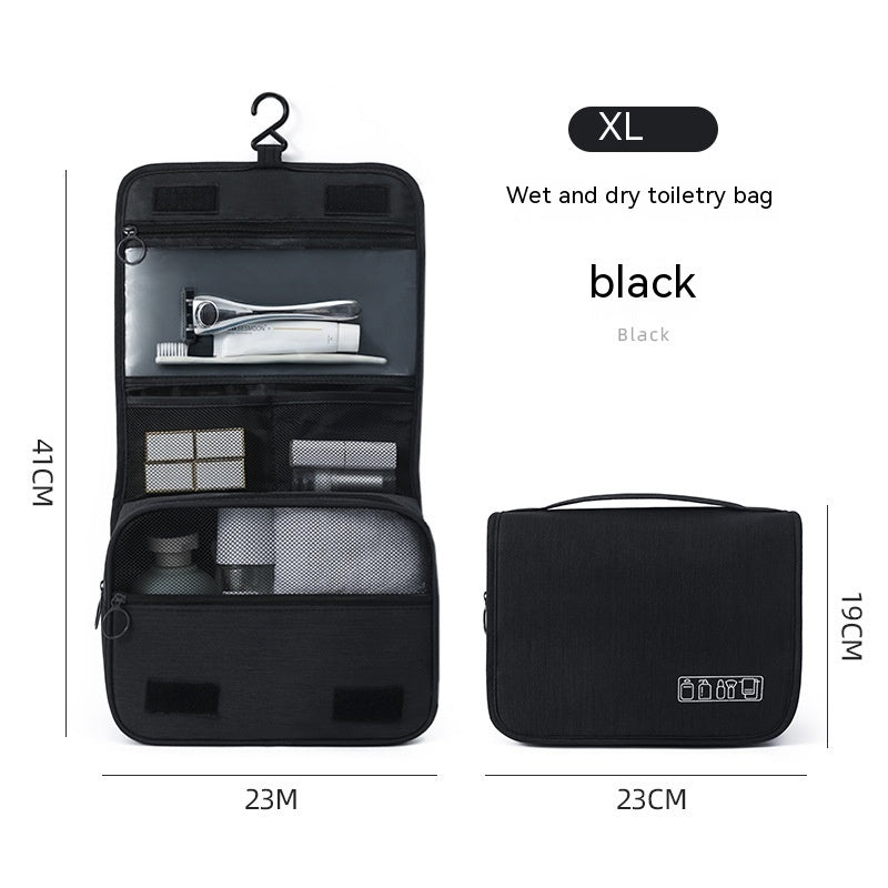 Travel Business Storage Bag Business Trips Portable Large Capacity Wash Bag Hanging Dry Wet Separation Toiletry 9e46cdbf a45d