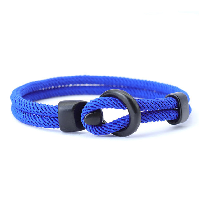 Fashion Rope Bracelet Men Double Layer Outdoor Camping 9e4eabbf 487d 4e31 9a34 053dadbf1248