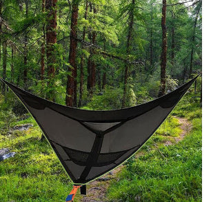 Multi-Person Hammock Three Point Design Portable Hammock Multi-functional Triangle Aerial Mat 9e741210 b8cc 4c35 9a99 de6cc67