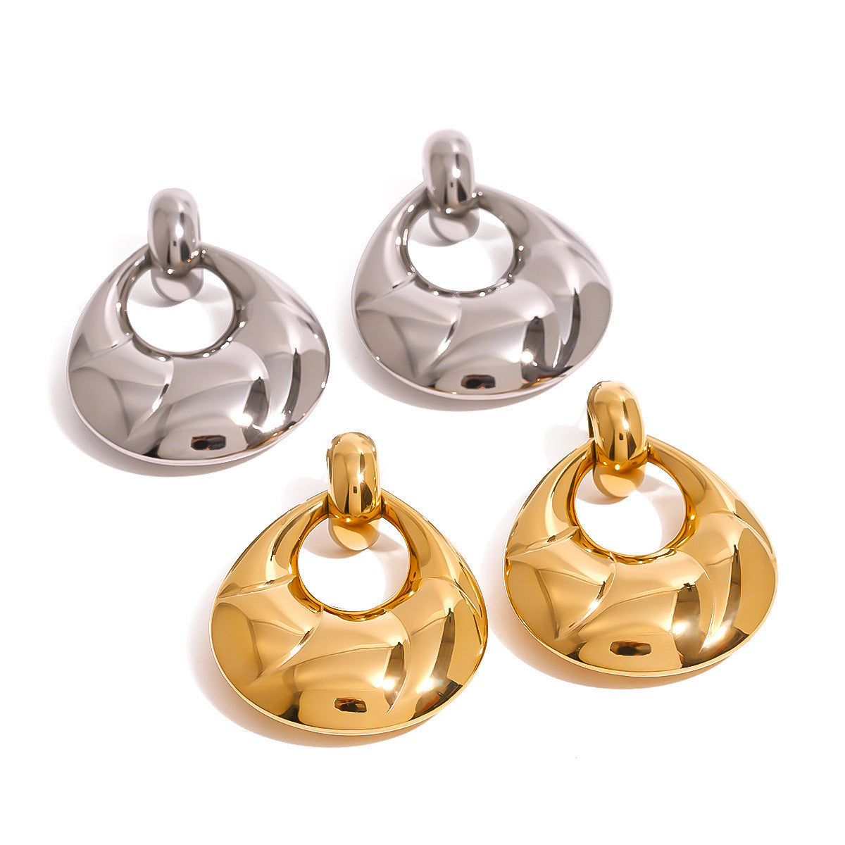Stainless Steel Exaggerated Titanium Earrings 9e8f21fd 6d9b 4d0f aace f7a3b5903c28