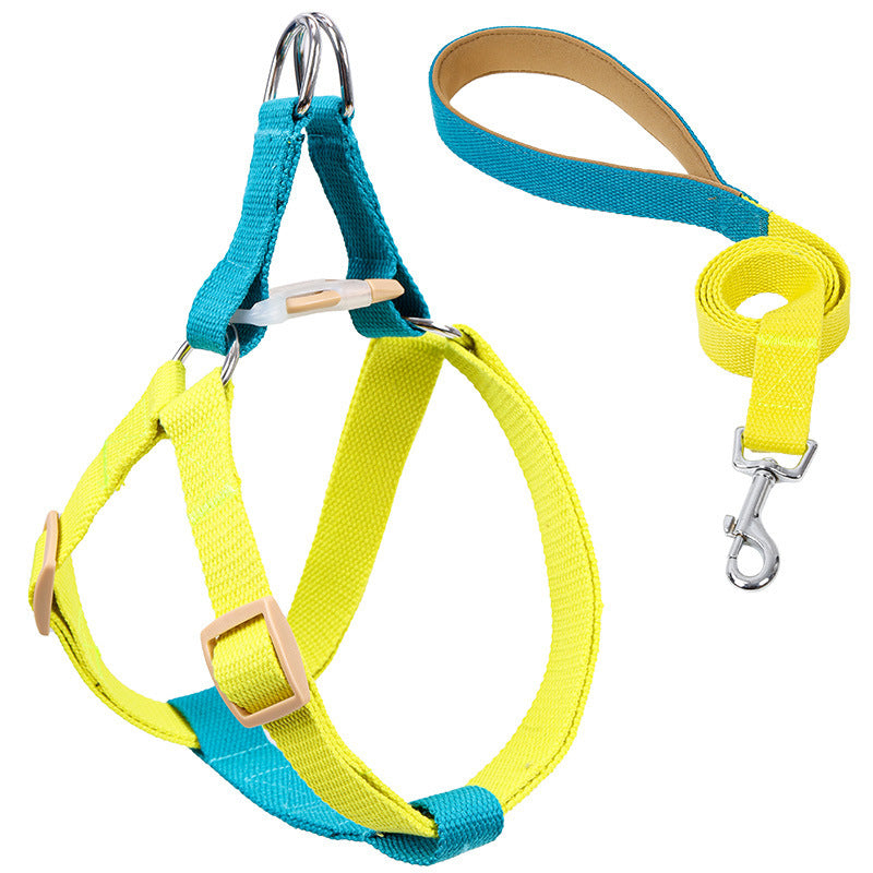 Color Pet Drawstring Leash Vest-style Dog Leash 9e94a644 3644 453c 9491 65f426e0c0c5