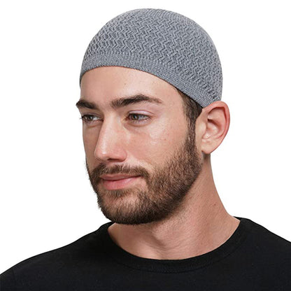 Autumn And Winter Hedging Knitted Wave Jacquard Neutral Dome Warm Woolen Toe Cap 9e9b870b 7603 4aa2 ba28 710a27b2b407