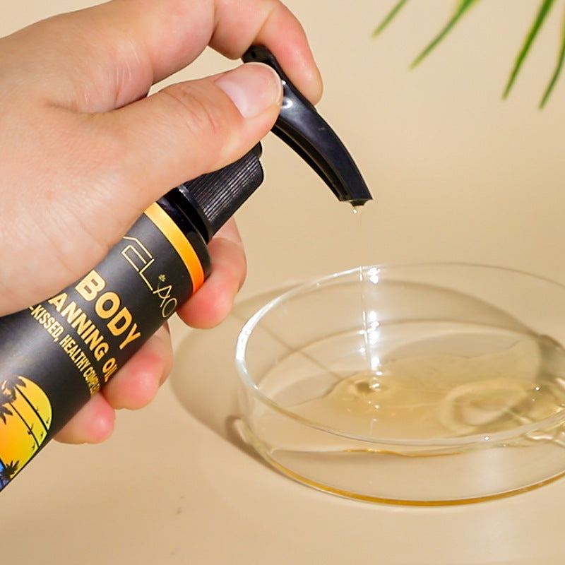 Sun Tanning Essential Oil Sun-free Wheat-colored Bronze Black Oil Sunbath 9ea36e35 23e0 4bde 9203 5be03aa57506