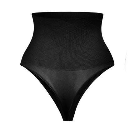 Mid Waist Seamless T-back Belly Striped Briefs High Elastic Plus Fishbone Thin Women's Underwear 9ea412c2 ec7a 436b a872 ddd5