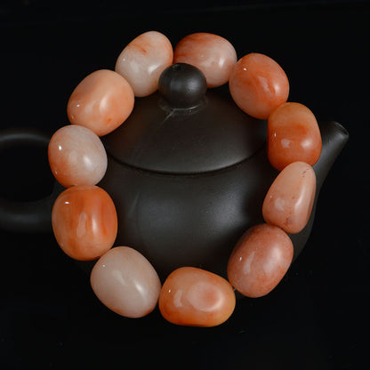 Jade Pebble Bracelet Natural Gobi 9ea4b4d9 713e 47ac 809d 167486d96240