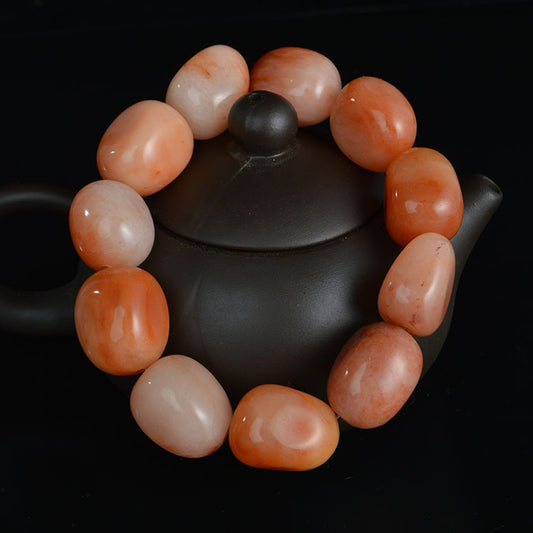 Jade Pebble Bracelet Natural Gobi 9ea4b4d9 713e 47ac 809d 167486d96240