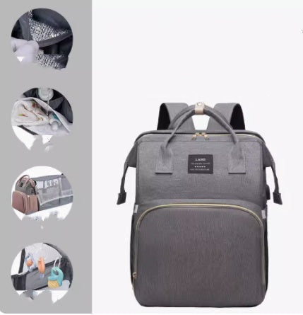 Multifunctional Folding Crib Large Capacity Backpack 9eafa243 1e28 4056 bd74 d3871828e06b
