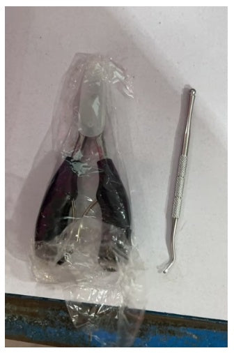 Double spring lancet clamp nail clipper 9eb08fb6 d694 4da0 ad5f e5ca2015d6ef