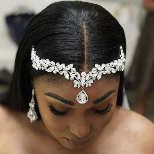 Head Chain Bridal Jewelry Women Luxury High-end Zircon Headband 9ebb87e1 f1a5 41d0 8d61 64158ebbf489