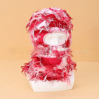 Colorful High Street Hip Hop Street Personality Knit Hat Unisex Warm Mask Hat 9ebc226f 08e2 440e 8a77 3ea683900a48 fine