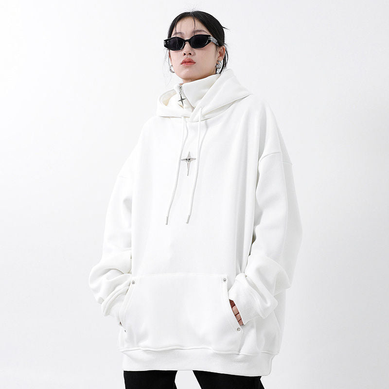Pile Collar Shell Jacket Sweater Men's Hooded 9ecf5316 85b7 4131 a78e b62270ca8be7