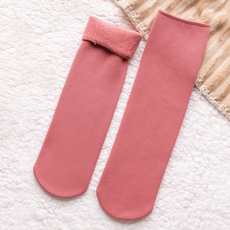 Candy Tube Socks Autumn And Winter Vertical Stripes Cashmere Snow Socks 9ed7e044 c770 4b63 a624 e5862b4b7dd2