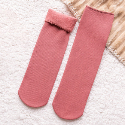 Candy Tube Socks Autumn And Winter Vertical Stripes Cashmere Snow Socks 9ed7e044 c770 4b63 a624 e5862b4b7dd2
