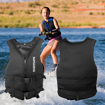 Vest Aid Swimsuit High Buoyancy Water Rescue Neoprene Life Jacket 9edd435b a3c4 4610 8f8a df39e924a26a