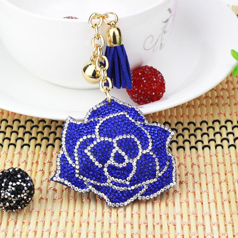 Women's Multi-color Rose Diamond Fashion Keychain 9ede1cbf 7710 4d53 bc44 04a32b81e359