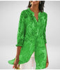 Women's Digital Print Lapel Long Sleeve Shirt 9edf24c5 c24c 40f4 8c34 42ccb977113a