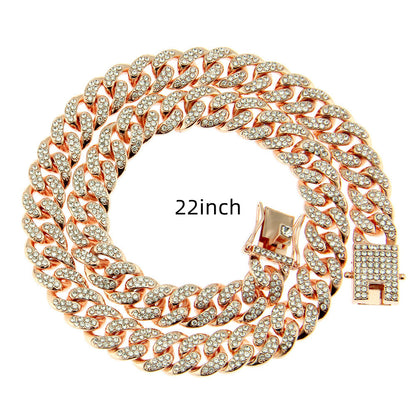 Full Rhinestone Cuban Bracelet Hiphop Men's Fashion 9ee8772a 9d88 44ab 87c5 62fa4bf80114