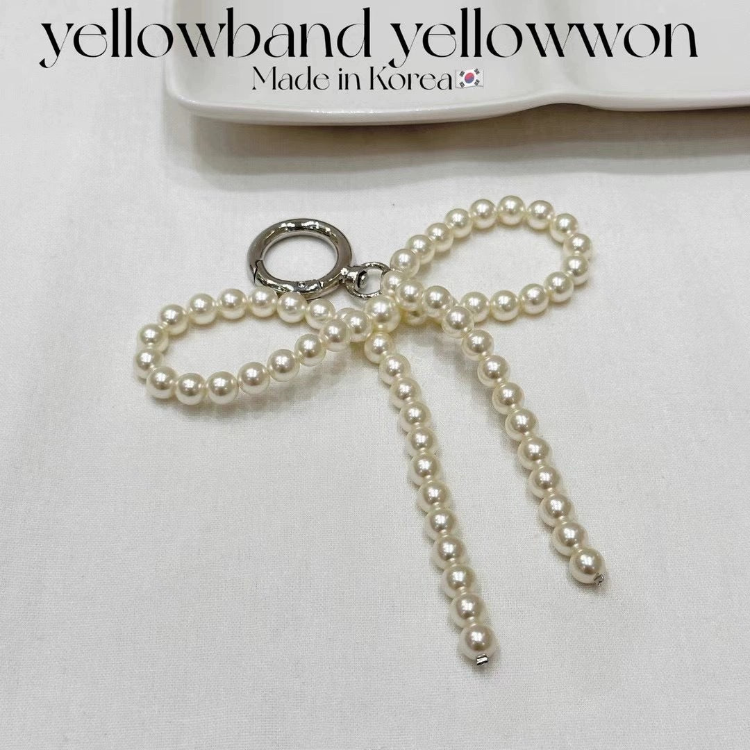 Simple Ins Style Beaded Pearl Bowknot Bag Bag Charm Mobile Phone Charm 9eeba9c7 7022 4bb9 b0f3 7c910a7e4426
